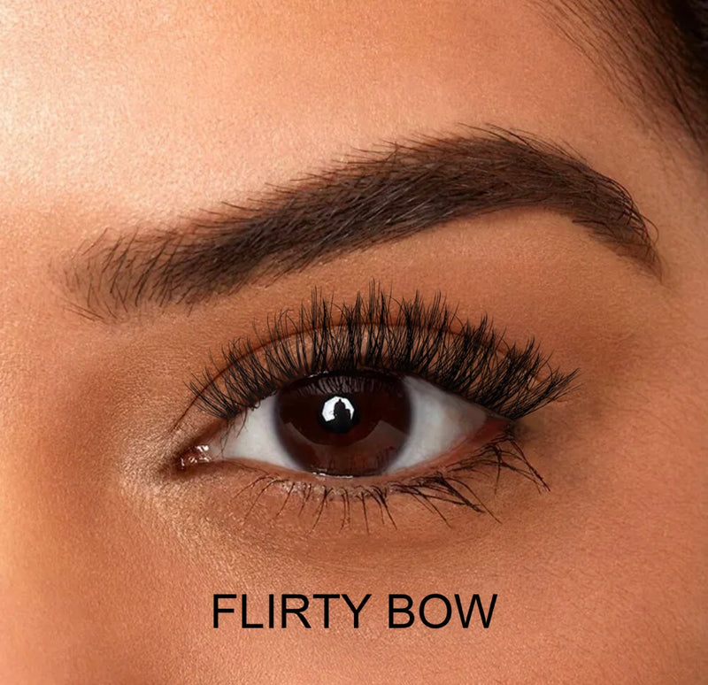Load image into Gallery viewer, Eyes- Coquette Faux Mink Lash DIY Kit FLIRTY BOW #DIY32 ($7 each, 4pc bundle)
