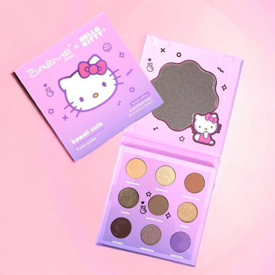 Eyes- The Creme Shop Hello Kitty Kawaii Cute Eyeshadow Palette HKEP9375 (3pc bundle, $8 each)