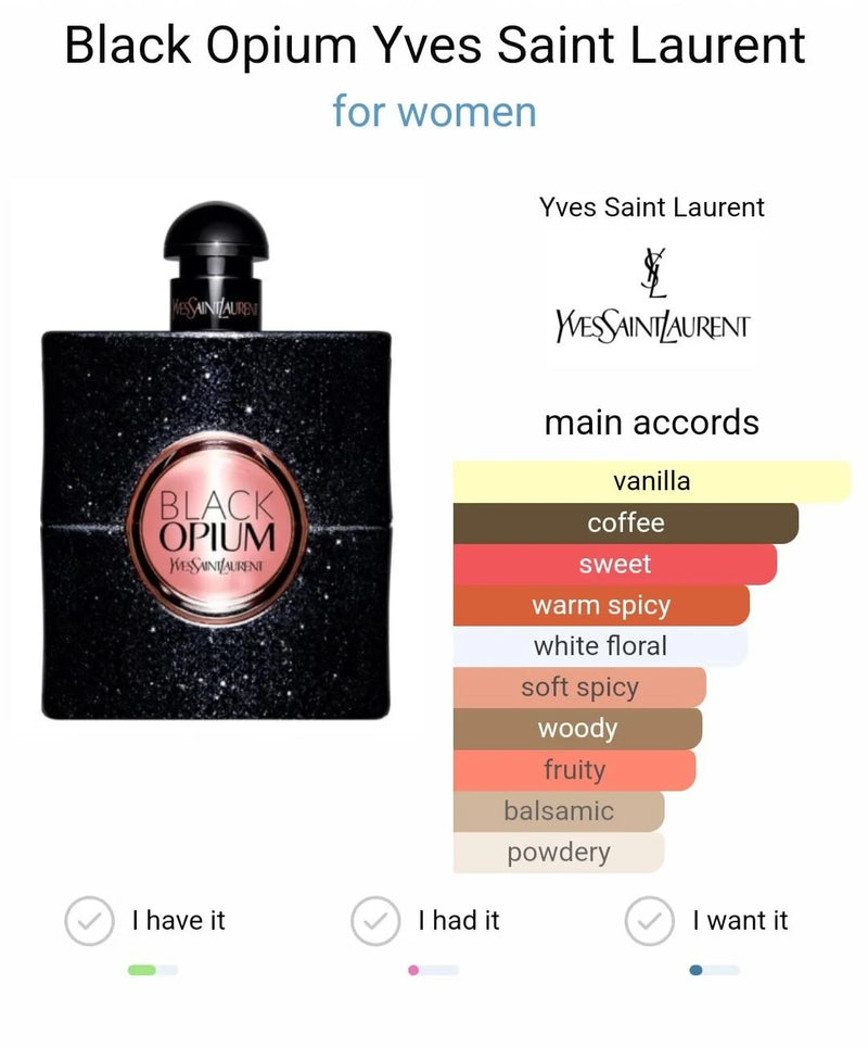 Load image into Gallery viewer, Perfumes- Black Opium By Yves Saint Laurent Eau De Parfum 3oz/90ml -100% Authentic
