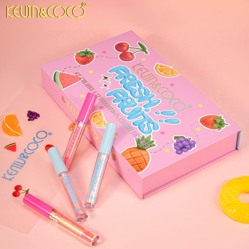 Load image into Gallery viewer, Face-Kevin&amp;Coco Fresh Fruits Cosmetic Set KC1485 ($8.75 each, 4pc bundle)
