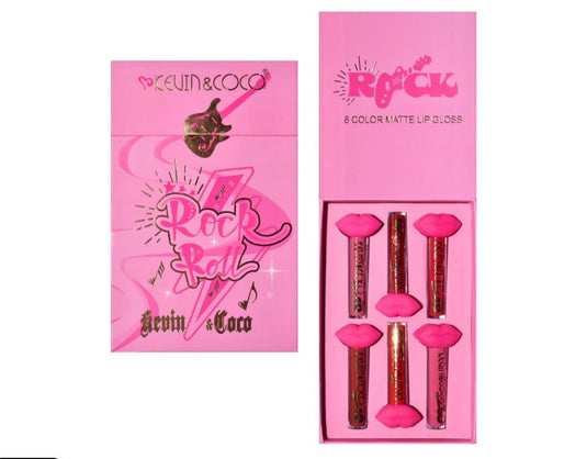 Lips- Kevin&Coco Rock Roll Lip Gloss Set KC230891 (4pc bundle, $4.50 each)