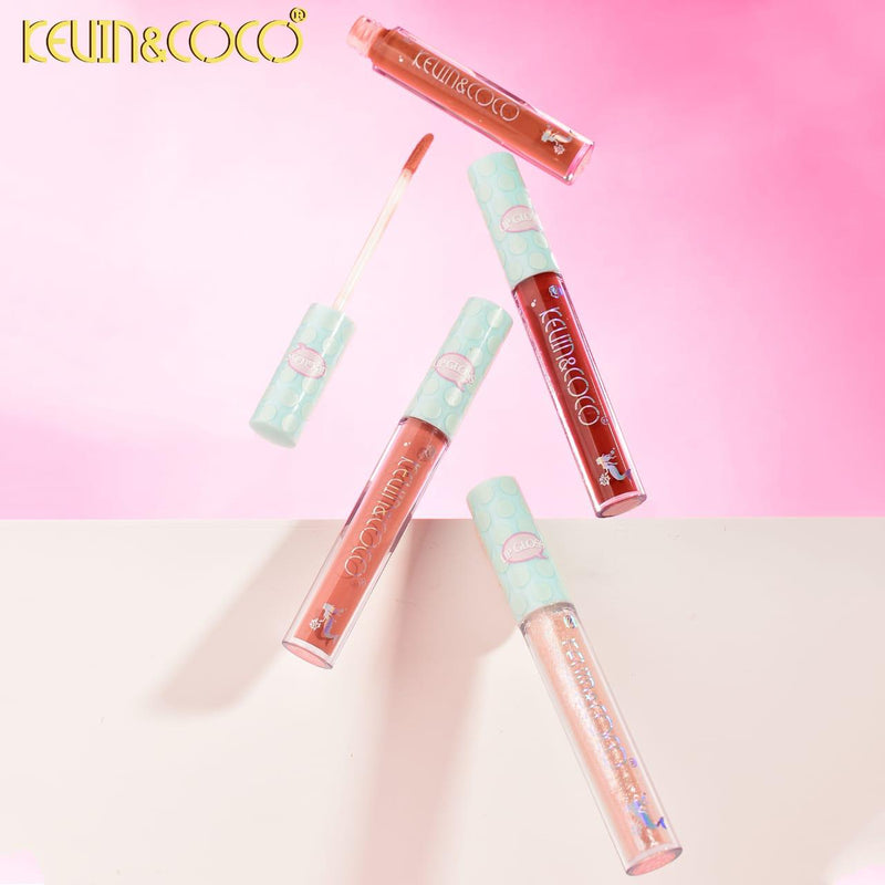 Load image into Gallery viewer, Lips-Kevin&amp;Coco Mermaid 3pc Lip Gloss Set KC248841 ($1.75 each, 12pc display)
