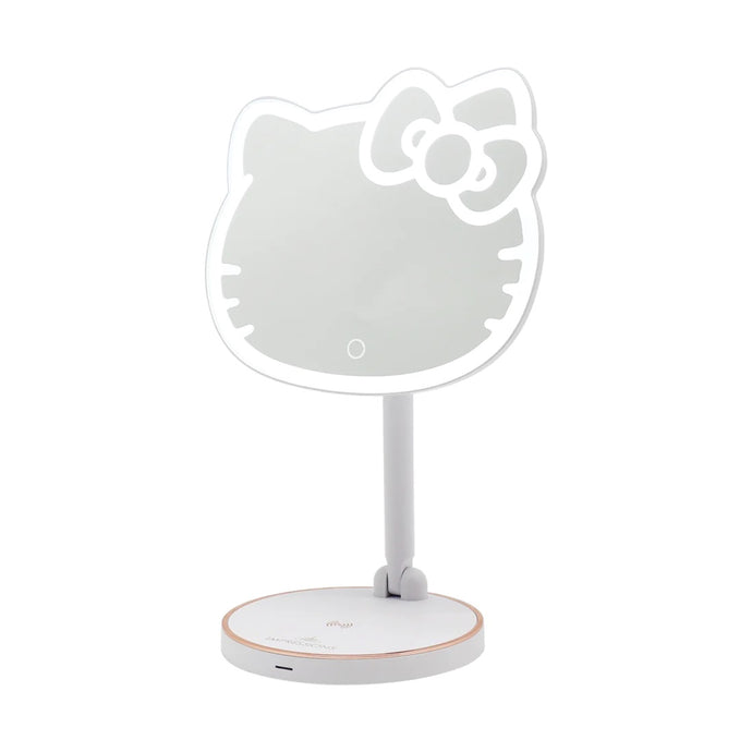 Novelties- Impressions Hello Kitty LED Rechargeable Makeup Mirror IVMM-HK01-WHT (1pc)