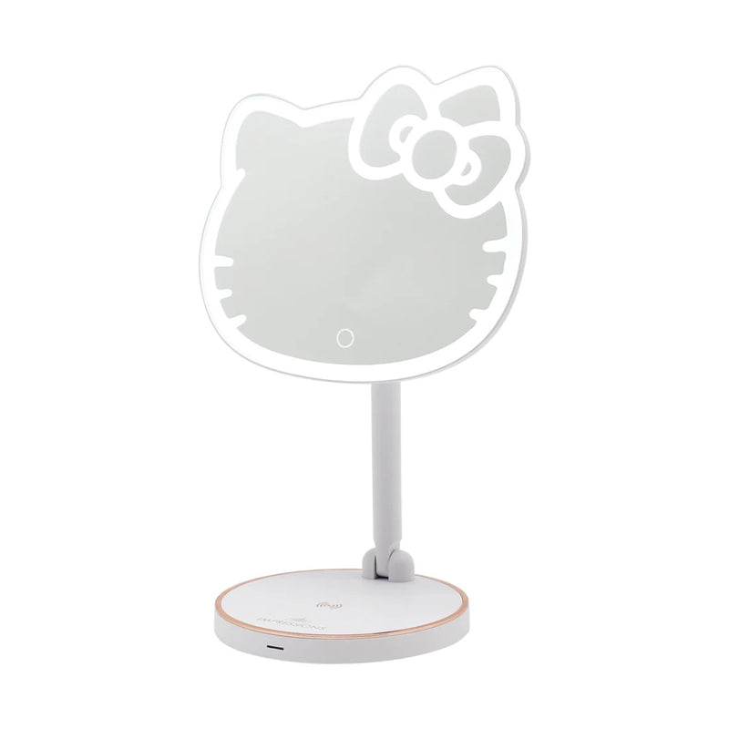 Load image into Gallery viewer, Novelties- Impressions Hello Kitty LED Rechargeable Makeup Mirror IVMM-HK01-WHT (1pc)
