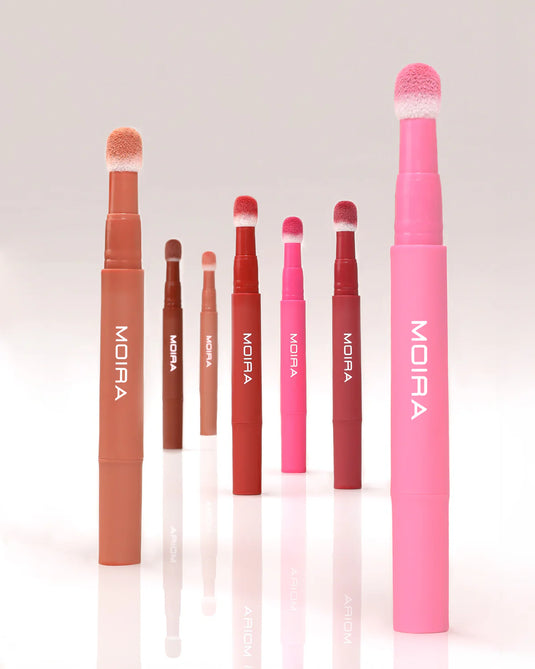 Lips-Moira Cushion Kiss Lip Cream-Voile Petal CKLC015 ($3 each, 3pc bundle)