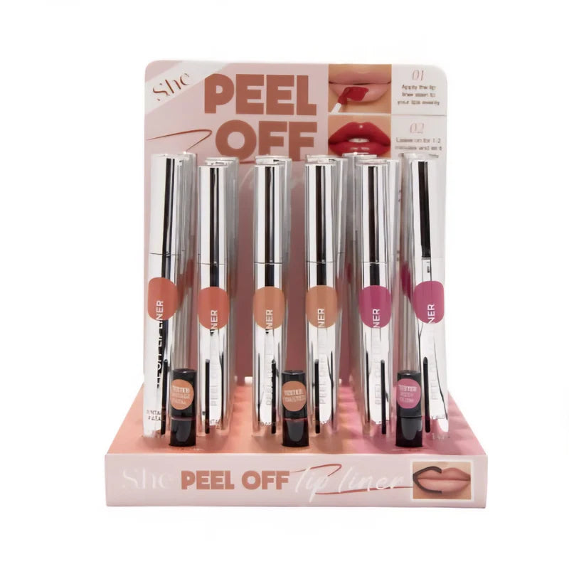Load image into Gallery viewer, Lips-She Makeup Peel Off Lip Liner LL1072 ($1.16 each, 36pc display)
