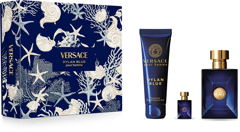 Load image into Gallery viewer, Perfume Set- Dylan Blue By Versace Eau De Toilette  -100% Authentic
