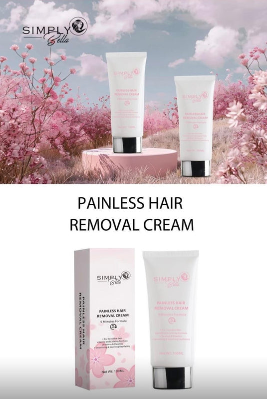 Skincare-Simply Bella Painless Hair Removal Cream 100ml ($3.25 each, 6pcs bundle)