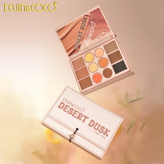 Face-Kevin&Coco Desert Dusk Eyeshadow Face Palette KC1080 ($9 each, 6pc bundle)