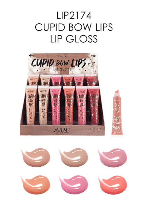 Lips- Amuse Cupid Bow Lips Lip Gloss LIP2174 (24pc display)