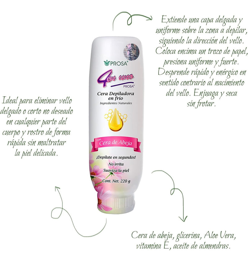 Load image into Gallery viewer, Skincare-Prosa Cera Depiladora en Frío Epilatory Wax  ($3.75 each, 6pcs bundle)
