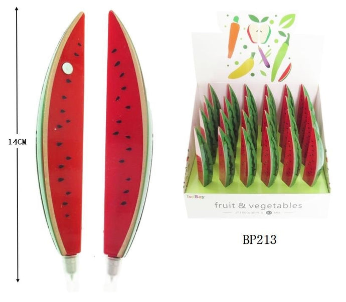 Novelties- Watermelon Magnetic Pens BP213 (24pc box)