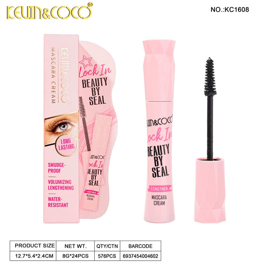Eyes-Kevin&Coco Lock In Beauty By Seal Mascara KC1608 ($1.50 each, 24pc display)