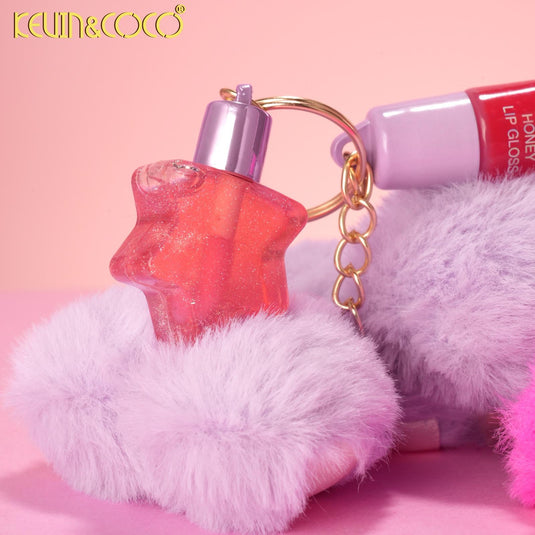 Lips-Kevin&Coco Purple Heart Lip Gloss KC1274 ($2 each, 12pc display)