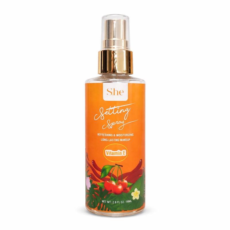 Load image into Gallery viewer, Face-She Makeup Setting Spray With Vitamin E SP1023 ($2 each, 12pc display)
