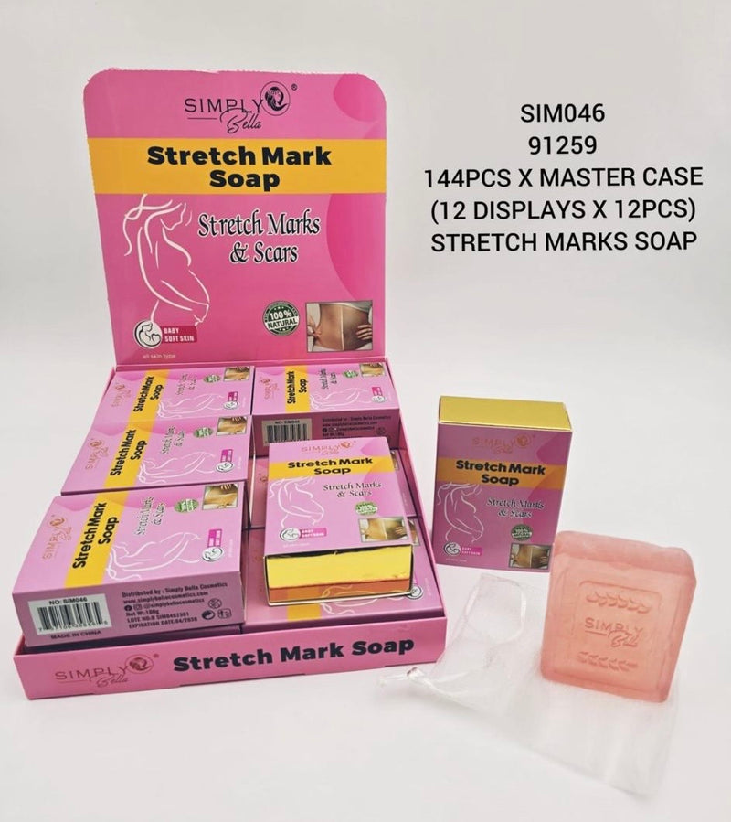Load image into Gallery viewer, Skincare-Simply Bella Stretch Mark Soap SIM046 ($1.75 each, 12pcs display)
