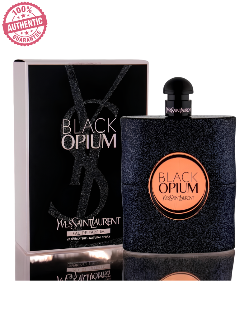 Load image into Gallery viewer, Perfumes- Black Opium By Yves Saint Laurent Eau De Parfum 3oz/90ml -100% Authentic

