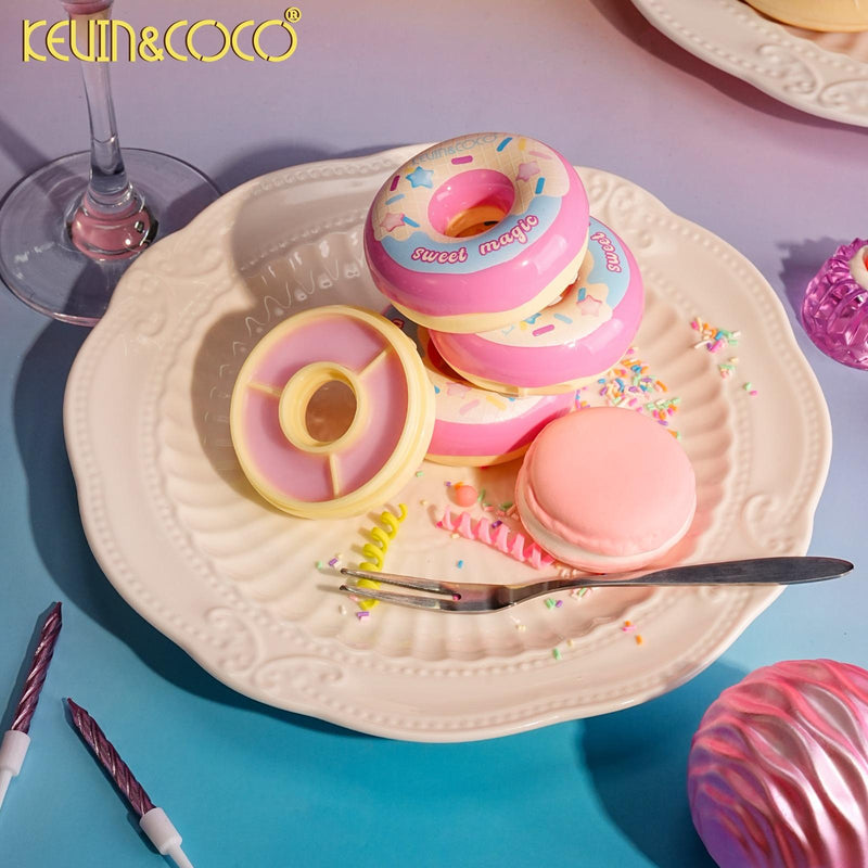 Load image into Gallery viewer, Lips-Kevin&amp;Coco Sweet Magic Donut Lip Balm KC1236 ($1.50 each, 12pc display)

