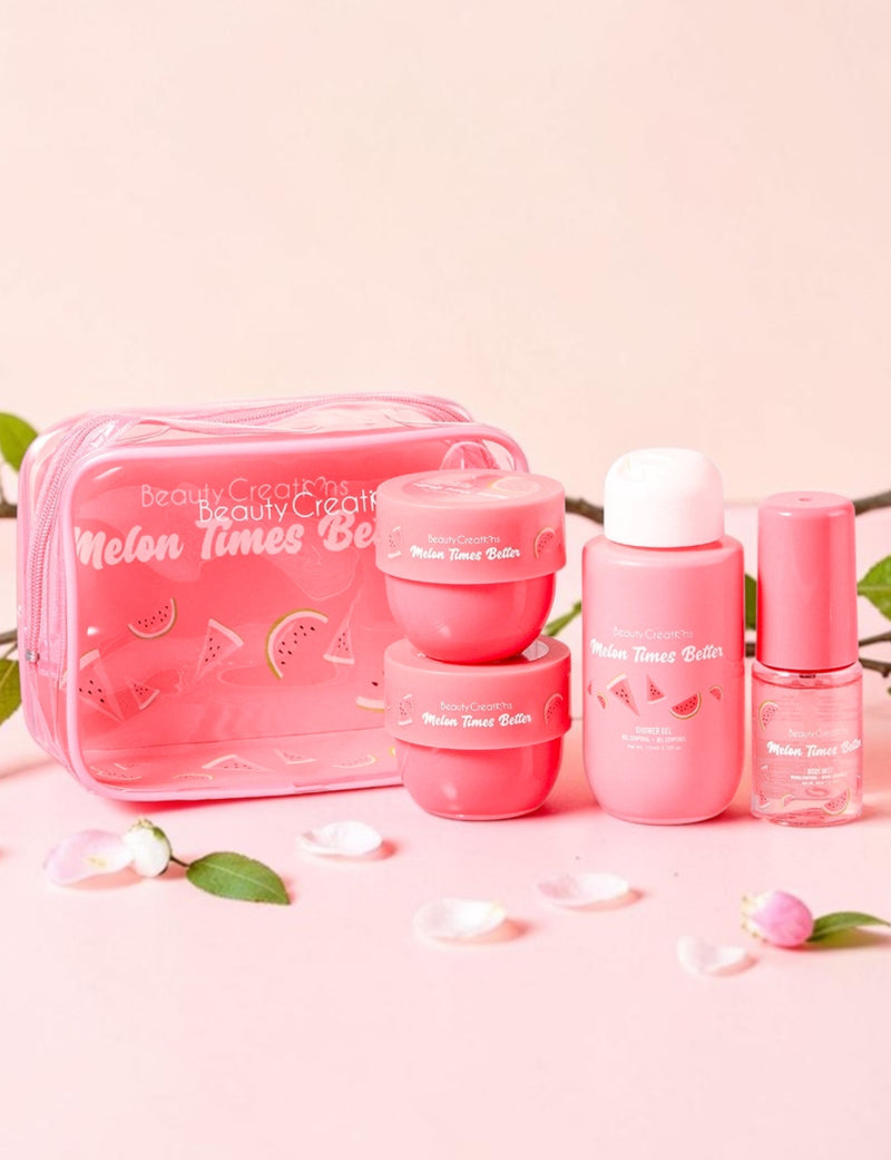 Load image into Gallery viewer, Skincare-Beauty Creations Sweet Dose Watermelon Travel Set #SD-TB4 ($6.50 each, 4pc bundle)
