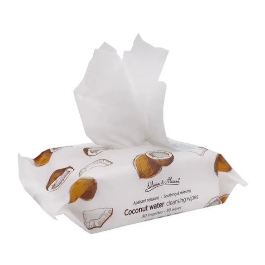 Skincare-She Makeup Coconut Cleansing Wipes MIT001 ($1.08 each, 6pc Bundle)