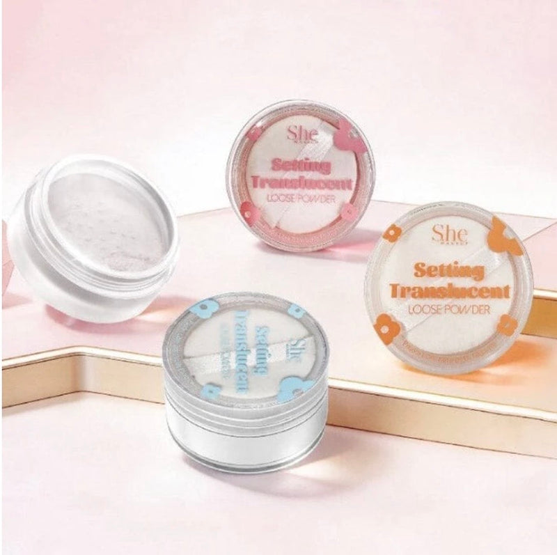 Load image into Gallery viewer, Face-She Makeup Translucent Loose Powder LP04A ($1.62 Each, 12Pc Display)
