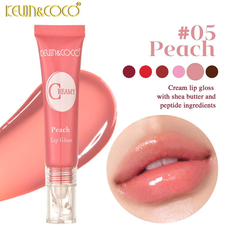 Load image into Gallery viewer, Lips-Kevin&amp;Coco Creamy Lip Gloss KC1399 ($1 each, 24pc display)
