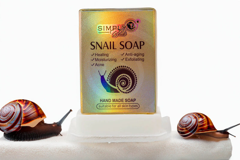 Load image into Gallery viewer, Skincare- Simply Bella Snail Soap SIM014 (12pc box, $1.75 each)
