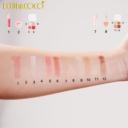 Face-Kevin&Coco Love In Bloom Makeup Kit KC1607 ($2.75 each, 12pc Display)