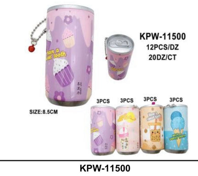 Accessories-Cute Wipes Can Keychain KPW-11500 (12pc pack)