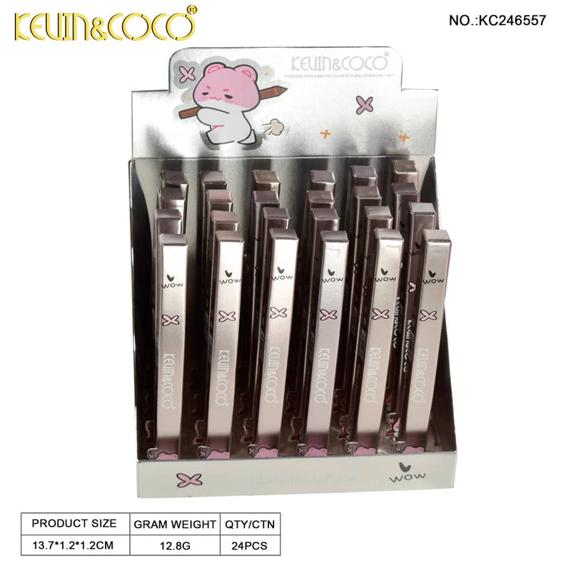 Load image into Gallery viewer, Eyebrows- Kevin&amp;Coco Eyebrow Pencil KC246557 (24pc display)
