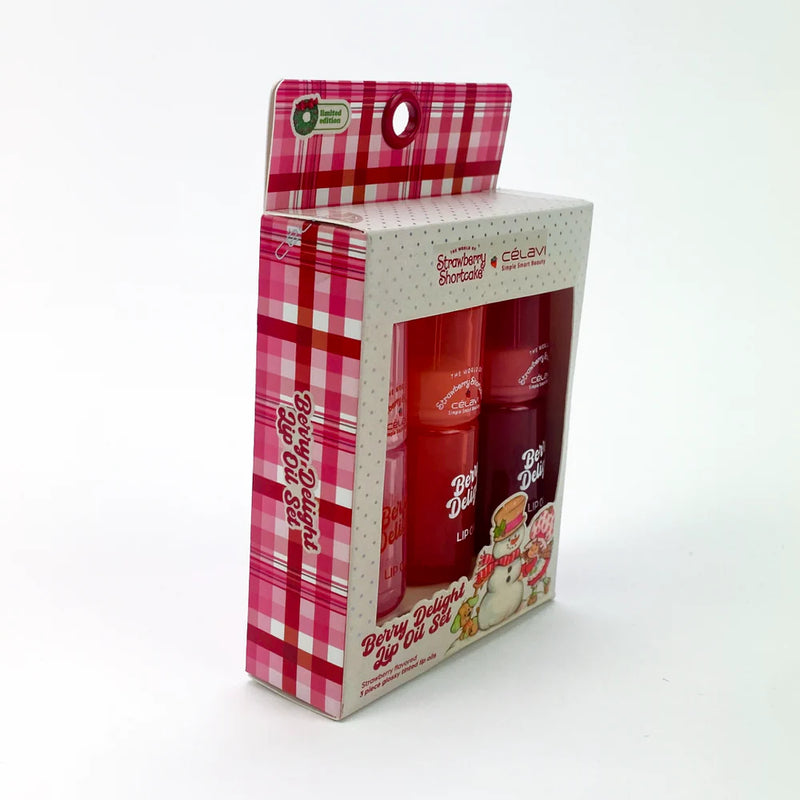 Load image into Gallery viewer, Lips-Celavi Strawberry Shortcake Lip Oil Set SS60137H ($4 each, 4pc bundle)
