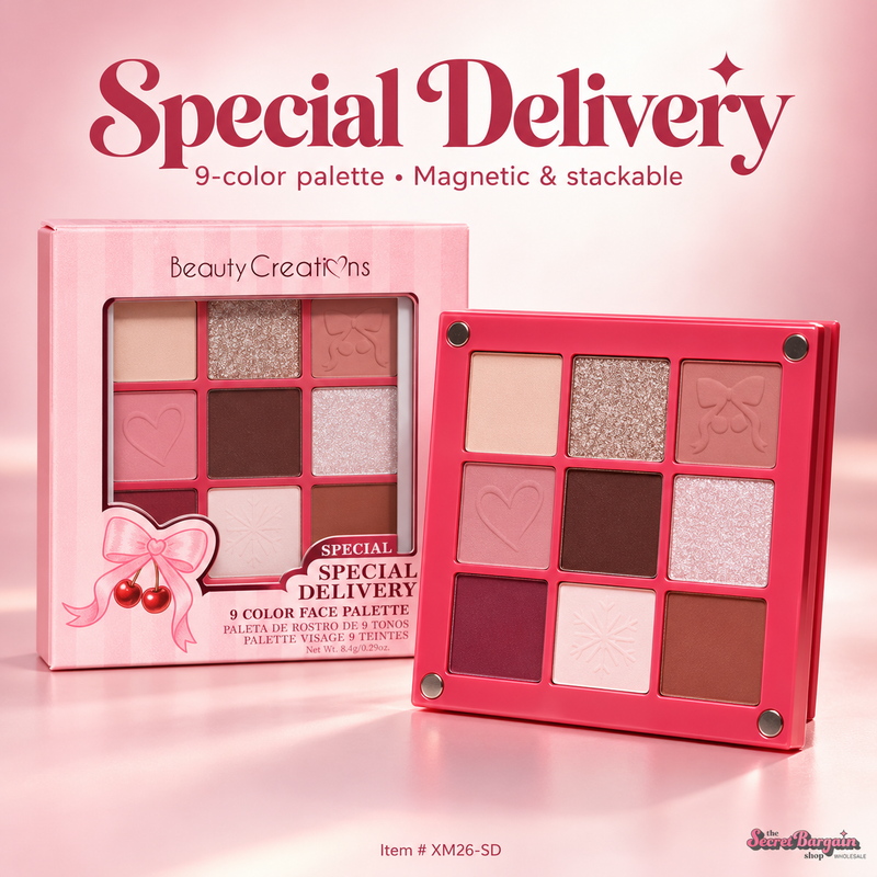 Load image into Gallery viewer, Face-Beauty Creations Cherry Christmas Collection Bundle (10pc bundle, 1 of each product)
