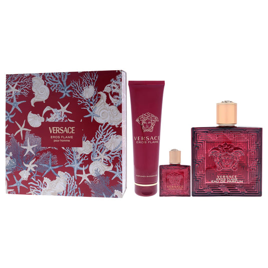 Perfume Set- Eros Flame By Versace Eau De Parfum  -100% Authentic