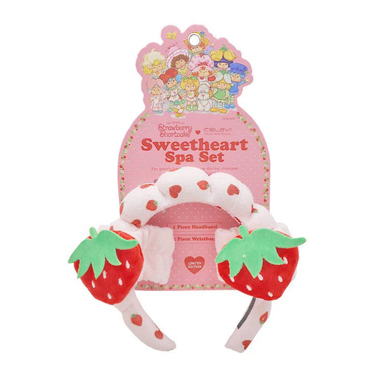 Hair-Celavi Strawberry Shortcake Headband with 2pc Wristbands Hair-Celavi Strawberry Shortcake Headband with 2pc Wristbands