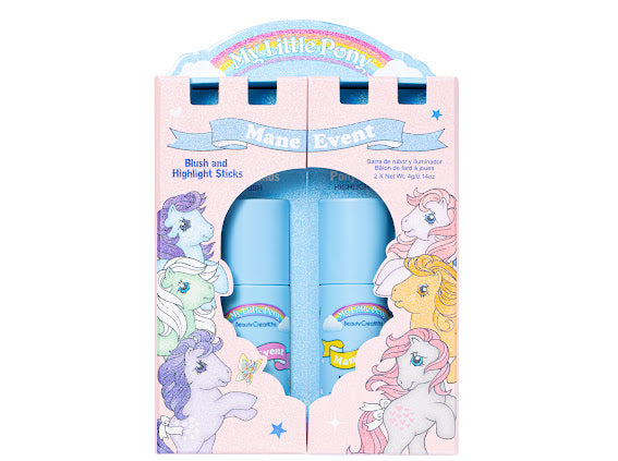 Load image into Gallery viewer, Beauty Creations x My Little Pony Mane Event Highlight &amp; Blush Stick MLP-BHS (4pc bundle, $7.50 each)
