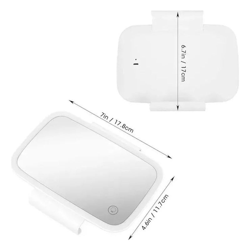 Load image into Gallery viewer, Novelties-LED Medium Size Visor Mirror -02 ($6 each, 4pc bundle)
