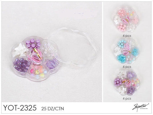 Accessories- Butterfly DIY Bracelet Craft Set YOT-2325 (12pc pack)