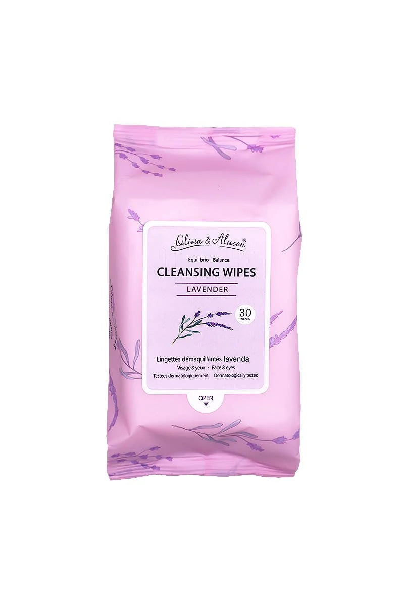 Load image into Gallery viewer, Skincare-She Makeup Lavender Cleansing Wipes MIT008 ($1.08 each, 6pc Bundle)
