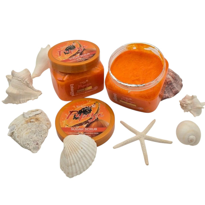 Skincare-Simply Bella Papaya Sugar Scrub SIB1006 ($2.50 each, 4pc bundle)