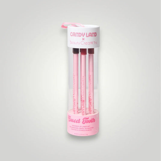 Lips-Beauty Creations x Candyland Sweet Toooth Wooden Lip Pencil Set