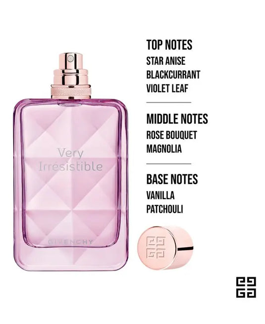 Perfumes-Very Irresistible By Givenchy Eau De Parfum 2.7oz/80ml -100% Authentic
