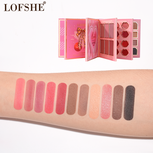 Face-Kevin&Coco LOFSHE Butterfly All-In-One Eyeshadow Palette KC1908 ($7 each, 4pc bundle)