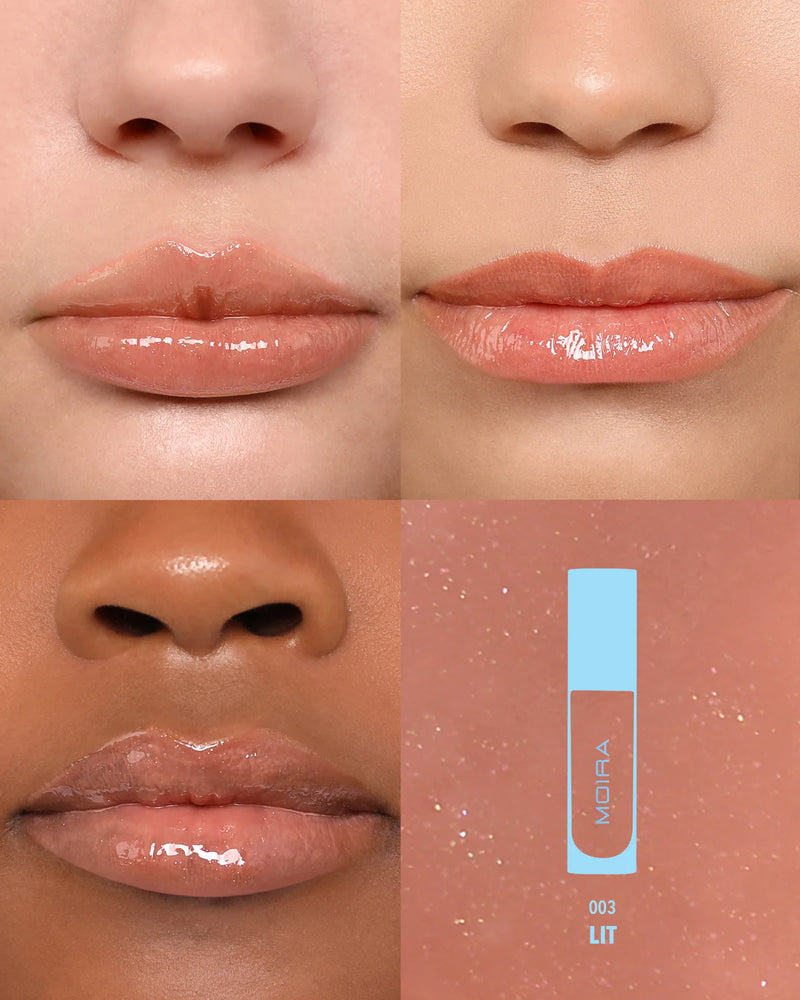 Load image into Gallery viewer, Lips-Moira Lip Chic Shimmer Gloss CSG ($3 each, 3pc bundle)
