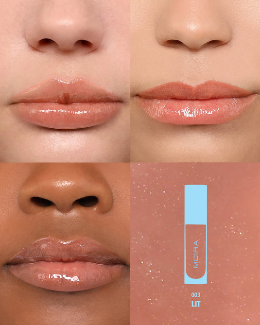 Lips-Moira Lip Chic Shimmer Gloss CSG ($3 each, 3pc bundle)