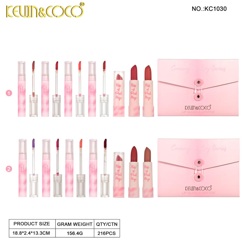 Load image into Gallery viewer, Lips-Kevin&amp;Coco Creamy Poetry Series KC1030 ($4.25 each, 6pcs display)
