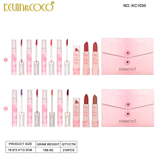 Lips-Kevin&Coco Creamy Poetry Series KC1030 ($4.25 each, 6pcs display)