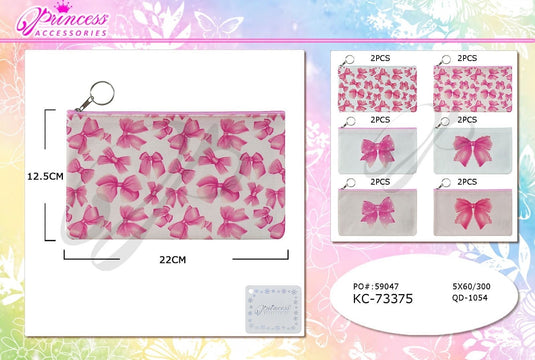Accessories-Bow Coin Purse KC-73375 (12pcs pack)