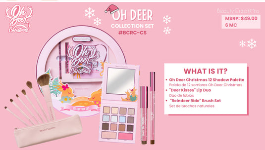 Face-Beauty Creations Oh Deer Christmas Collection PR Set