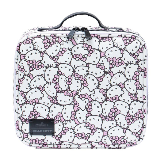 Novelties- Impressions Hello Kitty Cosmetic Travel Case COSBAG-HKT-WHTPNK (2pc bundle, $37.50 each)