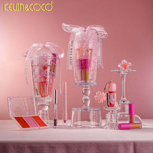 Face-Kevin&Coco Sweet Cream Soft Light Makeup Set Cup KC1775 ($5 each, 6pc display)